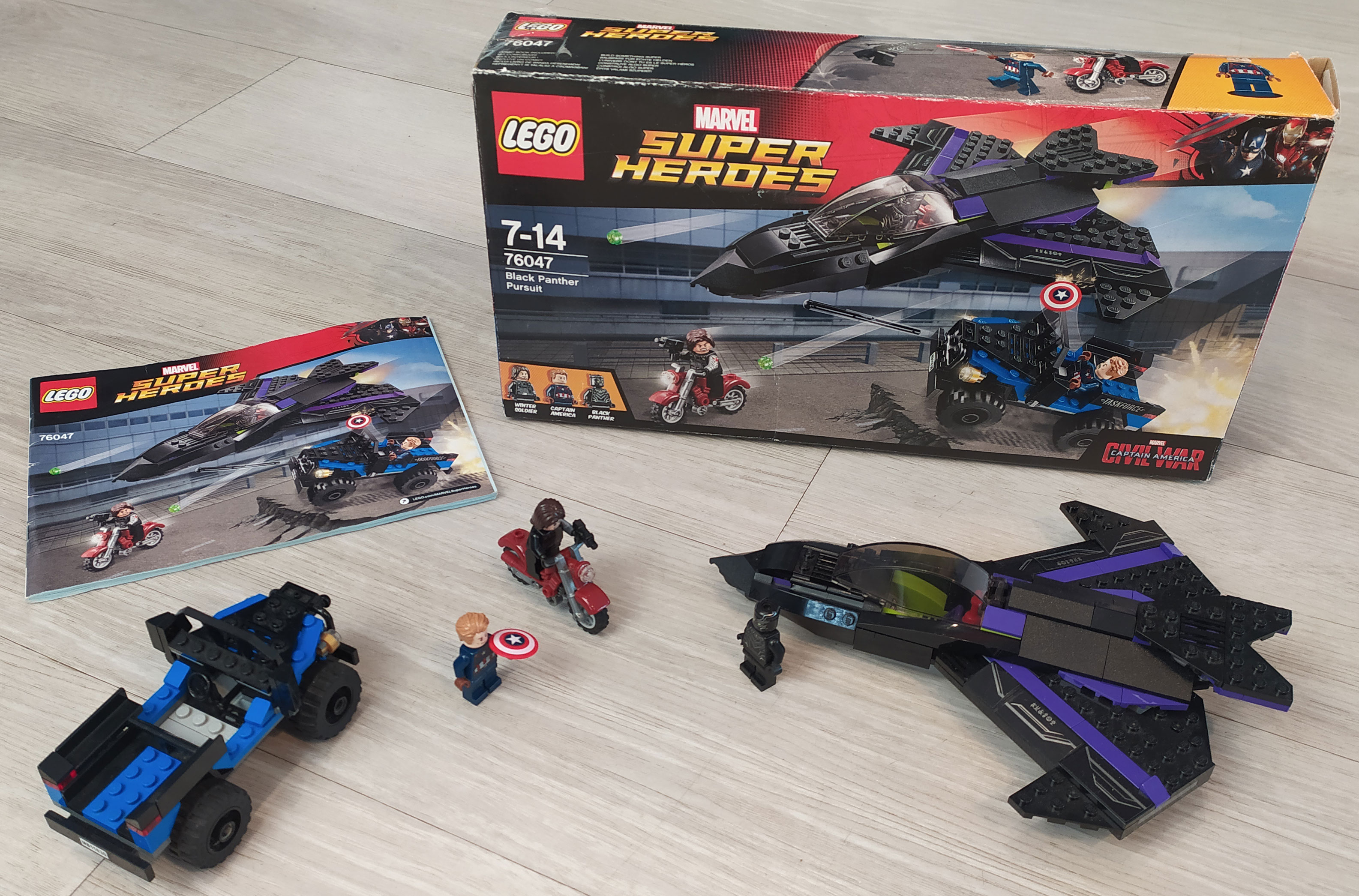 Lego Super Heroes 76047 Black Panther Pursuit